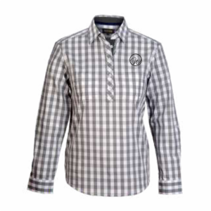Waiters Lifestyle Cedar Blouse Ladies Grey/White